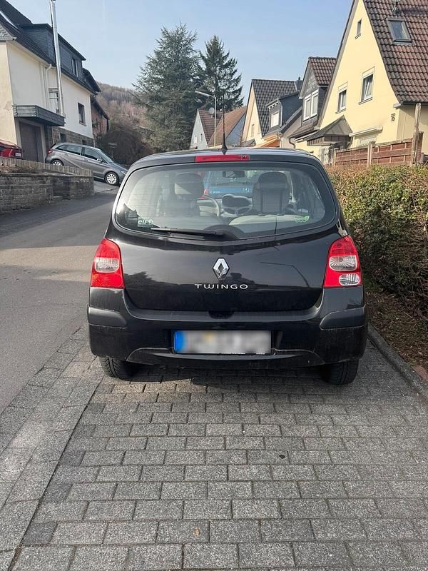 Gebraucht Renault Twingo Authentique 60 PS (44 kW) 2008 Schwarz Kleinwagen