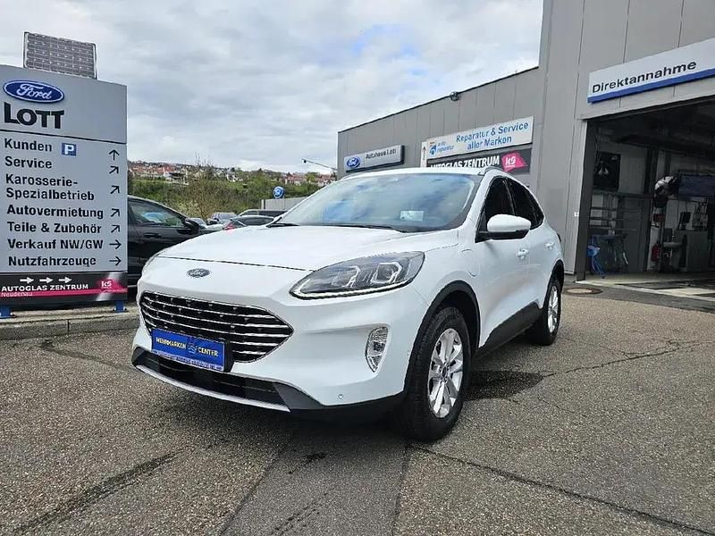 Frostweiß Gebraucht 2022 Ford Kuga Titanium X SUV | 25.990 € (Fairer Preis) - Bild 1/4