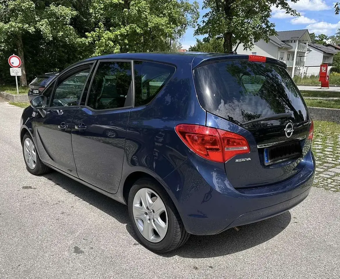 Gebraucht Opel Meriva Design Edition 101 PS (74 kW) 2011 Ozean blau (p2) Van / Kleinbus