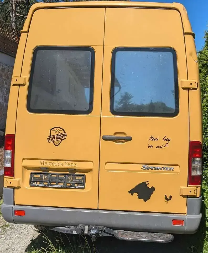 Gebraucht Mercedes Sprinter 109 PS (80 kW) 2004 Gelb Van