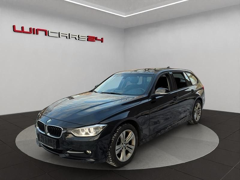 Schwarz Gebraucht 2014 BMW 320 Sport Line Kombi | 7.999 € (Superpreis) - Bild 1/4