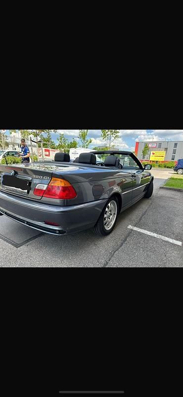 Gebraucht BMW 320 Cabriolet 170 PS (125 kW) 2003 Grau Cabrio