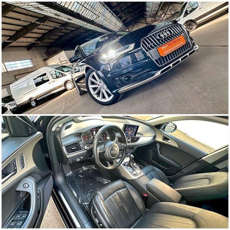Mondscheinblau perleffekmetall Gebraucht 2017 Audi A6 Allroad Ambiente Kombi | 22.990 € (Guter Preis) - Bild 1/3