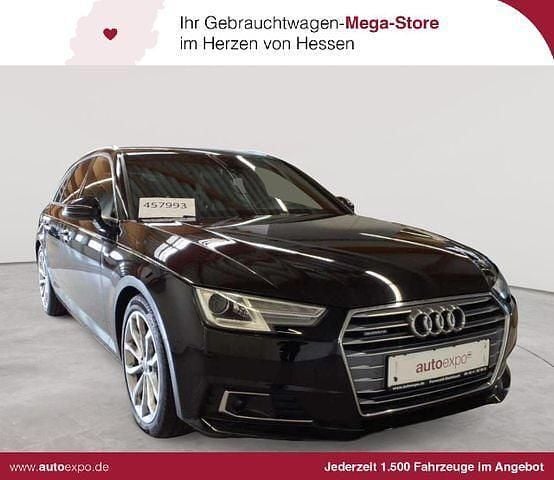 Brillantschwarz Gebraucht 2018 Audi A4 Sport Kombi | 16.590 € (Guter Preis) - Bild 1/4