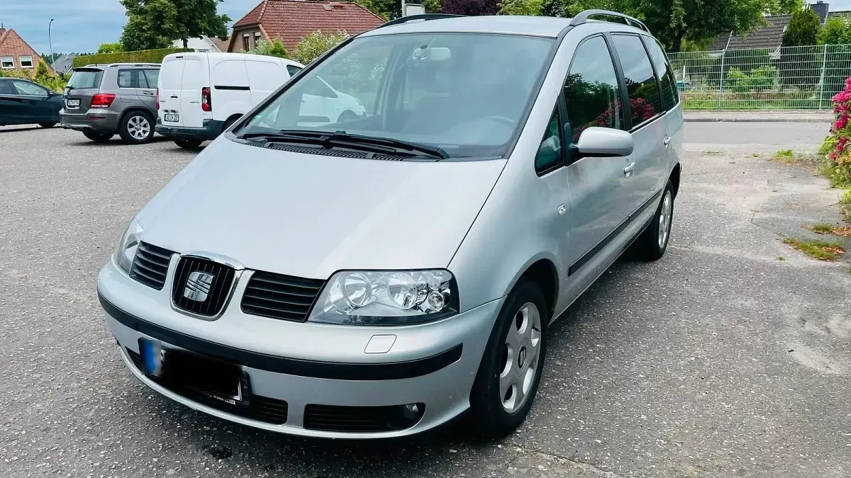 Gebraucht Seat Alhambra 115 PS (84 kW) 2004 Silber Van / Kleinbus