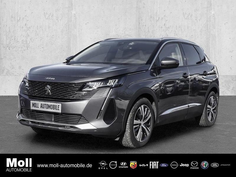 Grau Gebraucht 2021 Peugeot 3008 SUV | 27.890 € (Teuer) - Bild 1/4