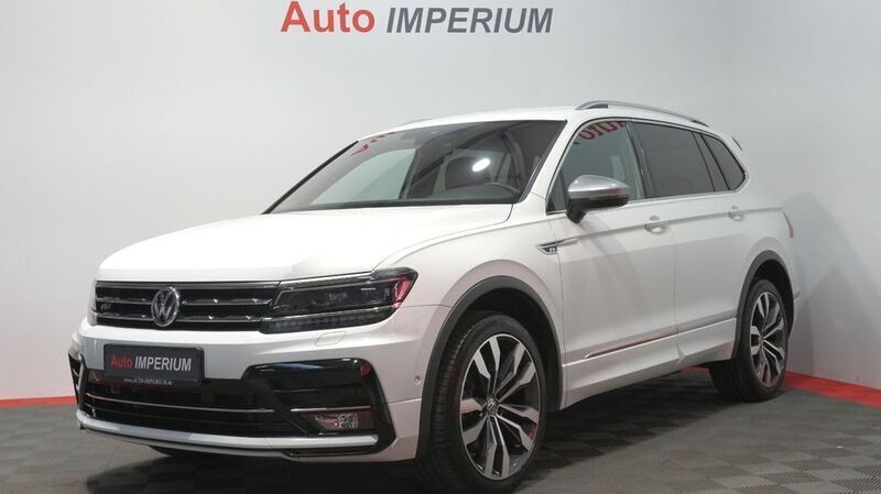 Weiß Gebraucht 2021 VW Tiguan Allspace R-line SUV | 33.990 € (Fairer Preis) - Bild 1/4