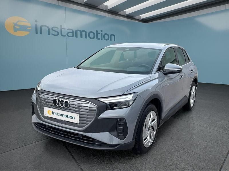 Grau Gebraucht 2022 Audi Q4 e-tron SUV | 23.399 € (Superpreis) - Bild 1/4