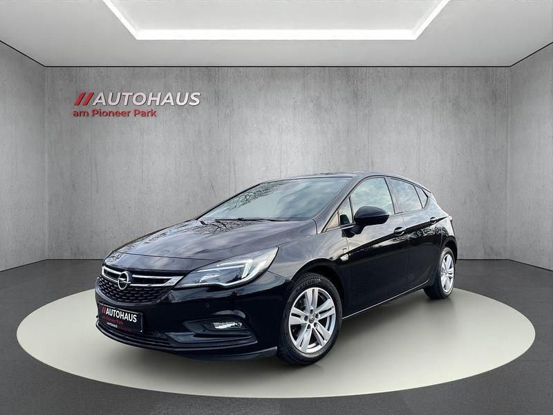 Gebraucht Opel Astra Dynamic 110 PS (80 kW) 2017 Schwarz Limousine