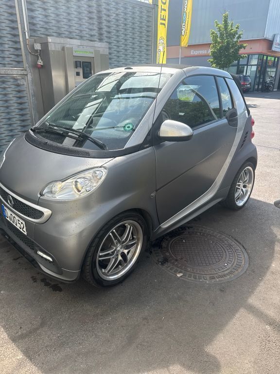 Grau Gebraucht 2012 Smart ForTwo Cabrio Brabus Cabrio | 6.900 € (Guter Preis) - Bild 1/4