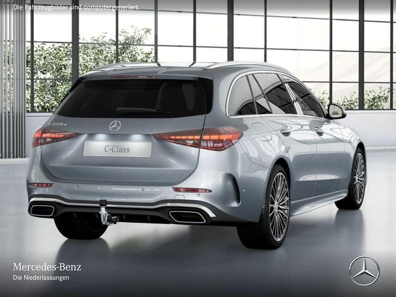 Gebraucht Mercedes C220 AMG 200 PS (147 kW) 2026 Silber Limousine