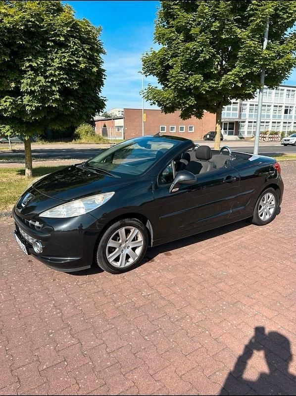 Schwarz Gebraucht 2008 Peugeot 207 CC Cabrio | 1.789 € (Fairer Preis) - Bild 1/4