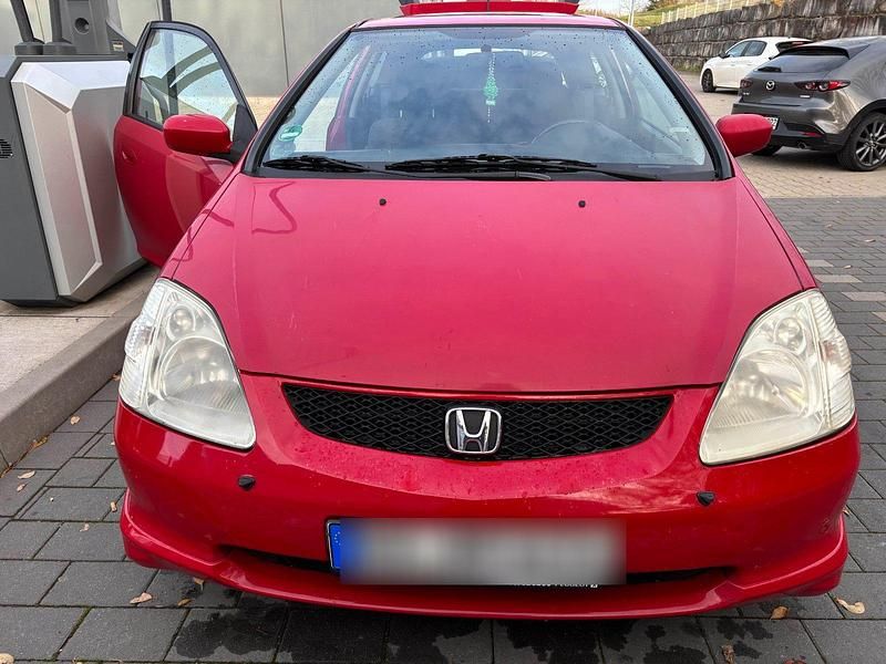 Rot Gebraucht 2003 Honda Civic Sport Kleinwagen | 900 € (Fairer Preis) - Bild 1/4
