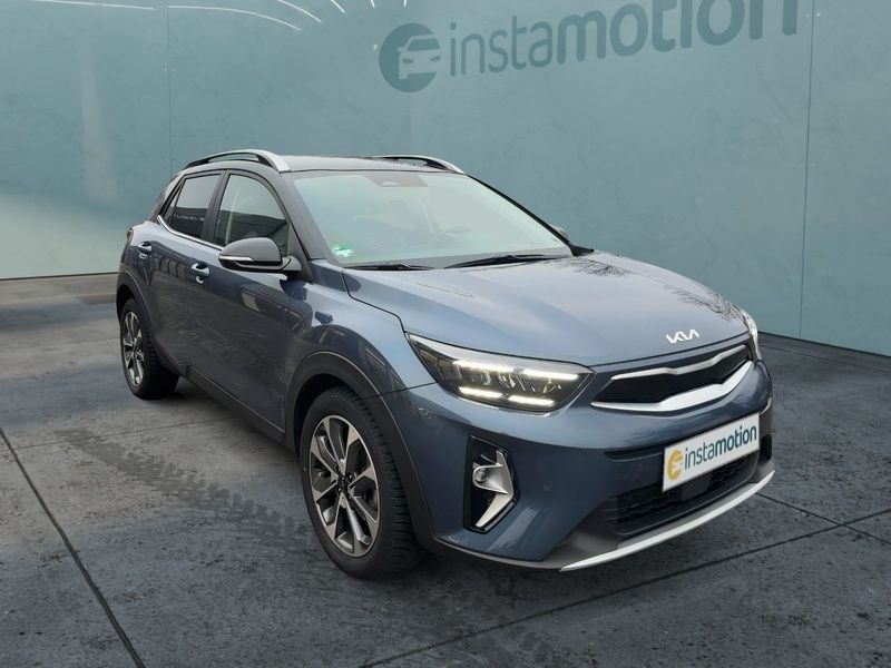 Blau Gebraucht 2023 Kia Stonic SUV | 23.490 € (Teuer) - Bild 1/4