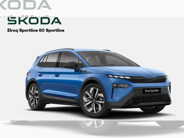 Blau (energy blau) Neu 2025 Skoda Elroq SportLine SUV | 35.589 € (Fairer Preis) - Bild 1/4