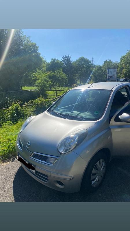Silber Gebraucht 2008 Nissan Micra Kleinwagen | 1.800 € (Fairer Preis) - Bild 1/4