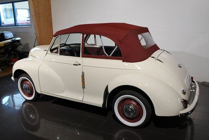 Weiß Gebraucht 1950 Morris Minor Cabrio | 18.000 € - Bild 1/4