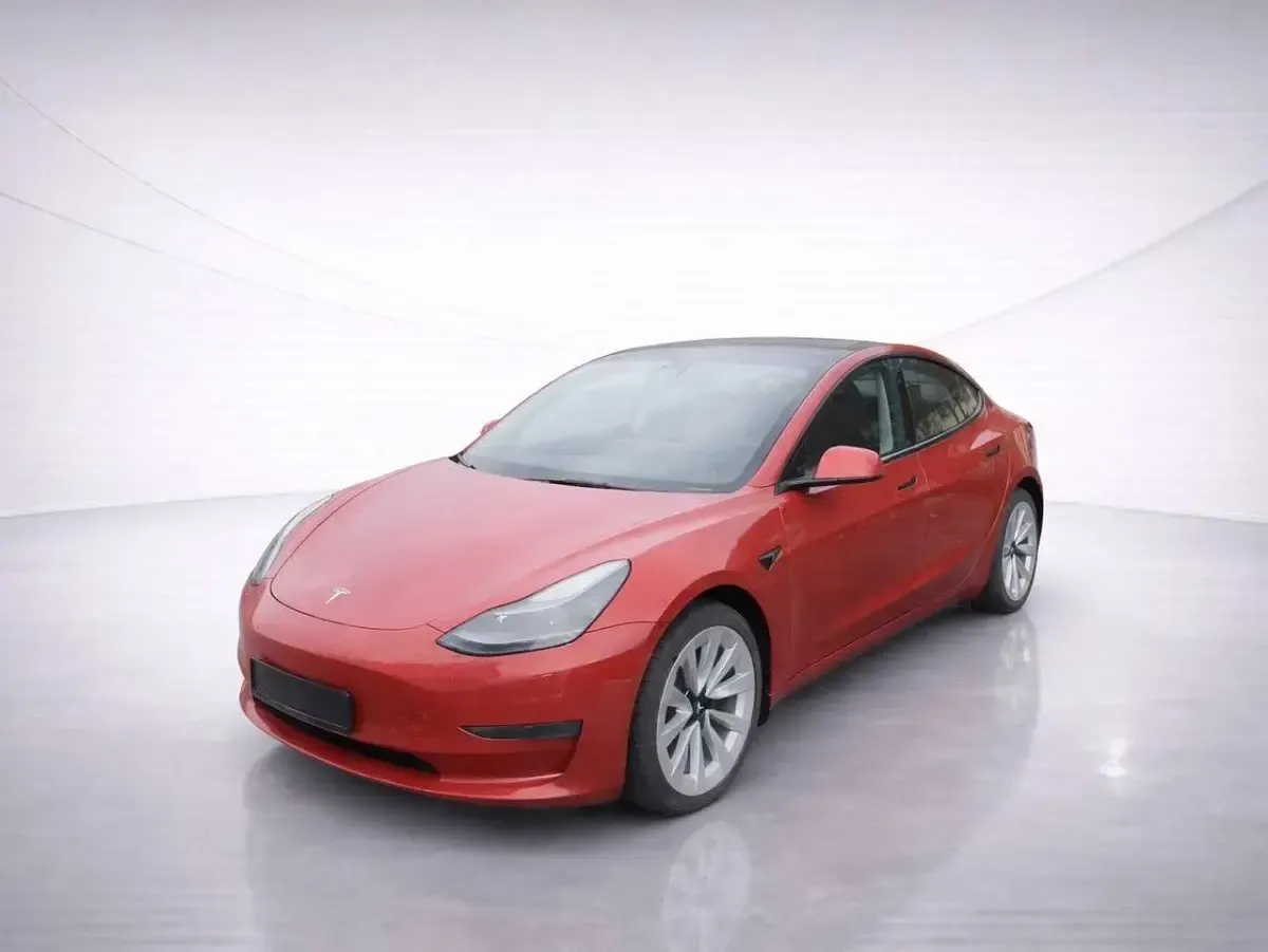 Gebraucht Tesla Model 3 Standard Range Plus 239 kW (325 PS) 2022 Rot Limousine