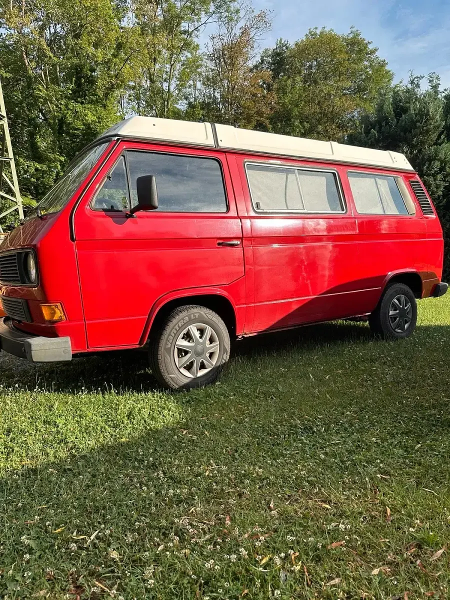 Gebraucht VW T3 California 90 PS (66 kW) 1989 Rot Van