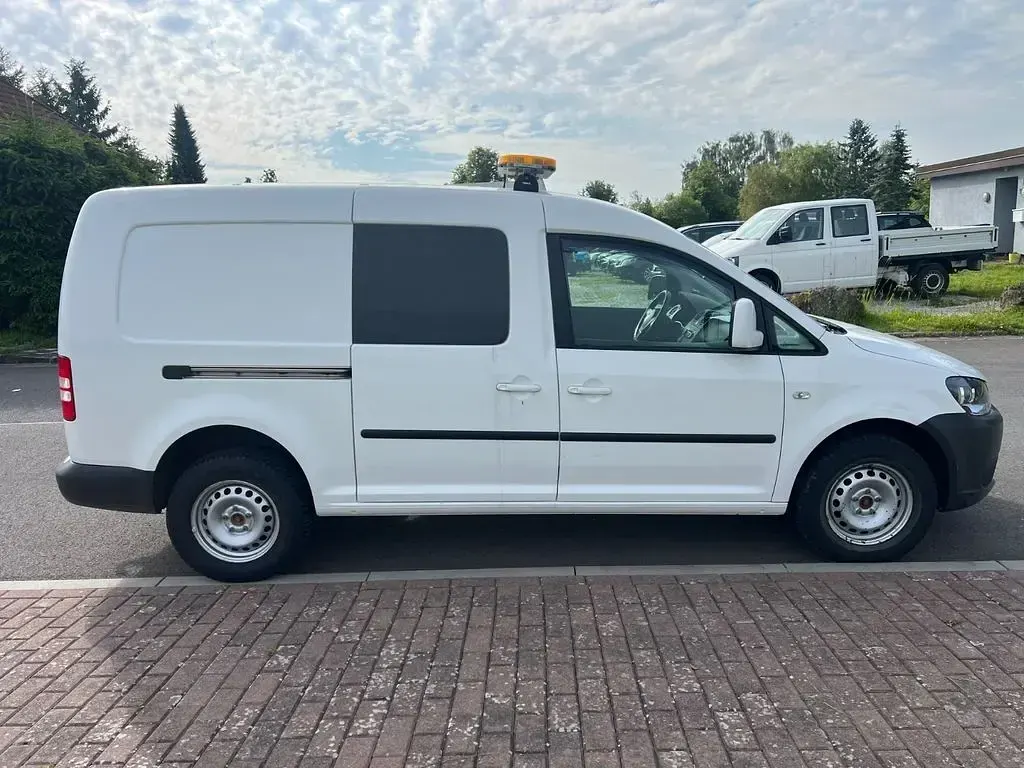 Gebraucht VW Caddy 110 PS (80 kW) 2014 Weiß Van / Kleinbus