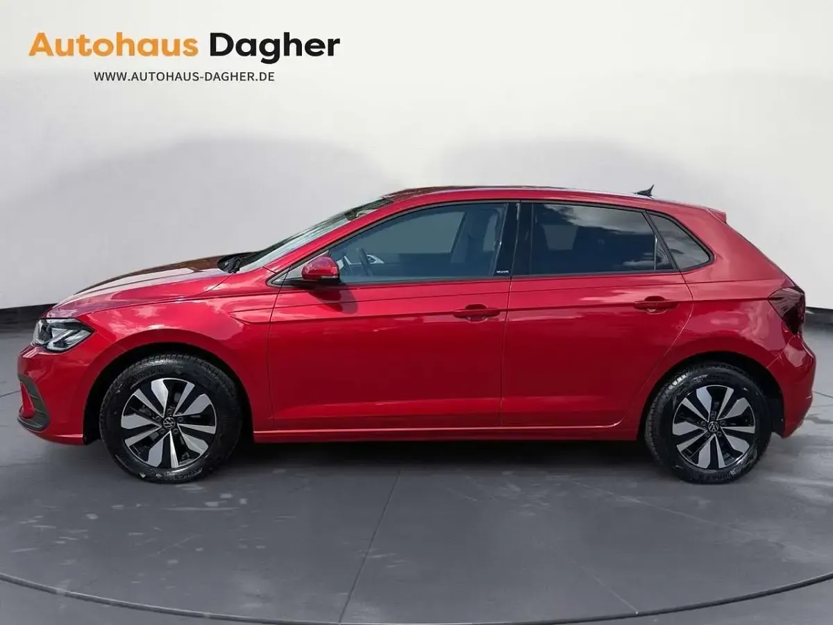 Gebraucht VW Polo Move 80 PS (58 kW) 2023 Rot Kleinwagen