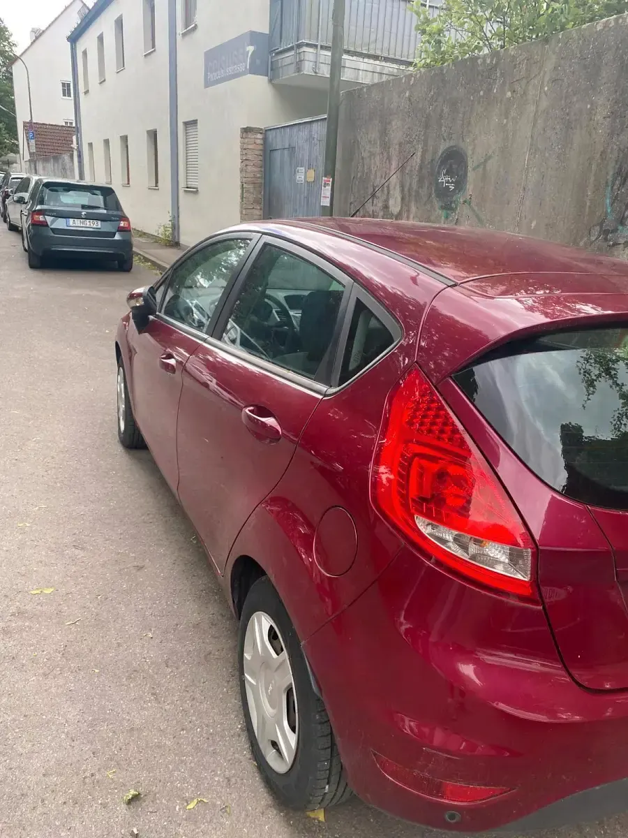 Gebraucht Ford Fiesta 2009 Rot Kleinwagen