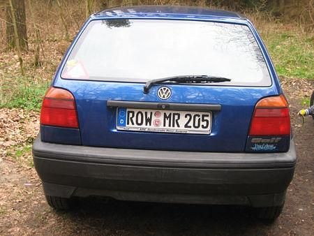 Gebraucht VW Golf III 102 PS (75 kW) 1994 Blau metallic Kleinwagen