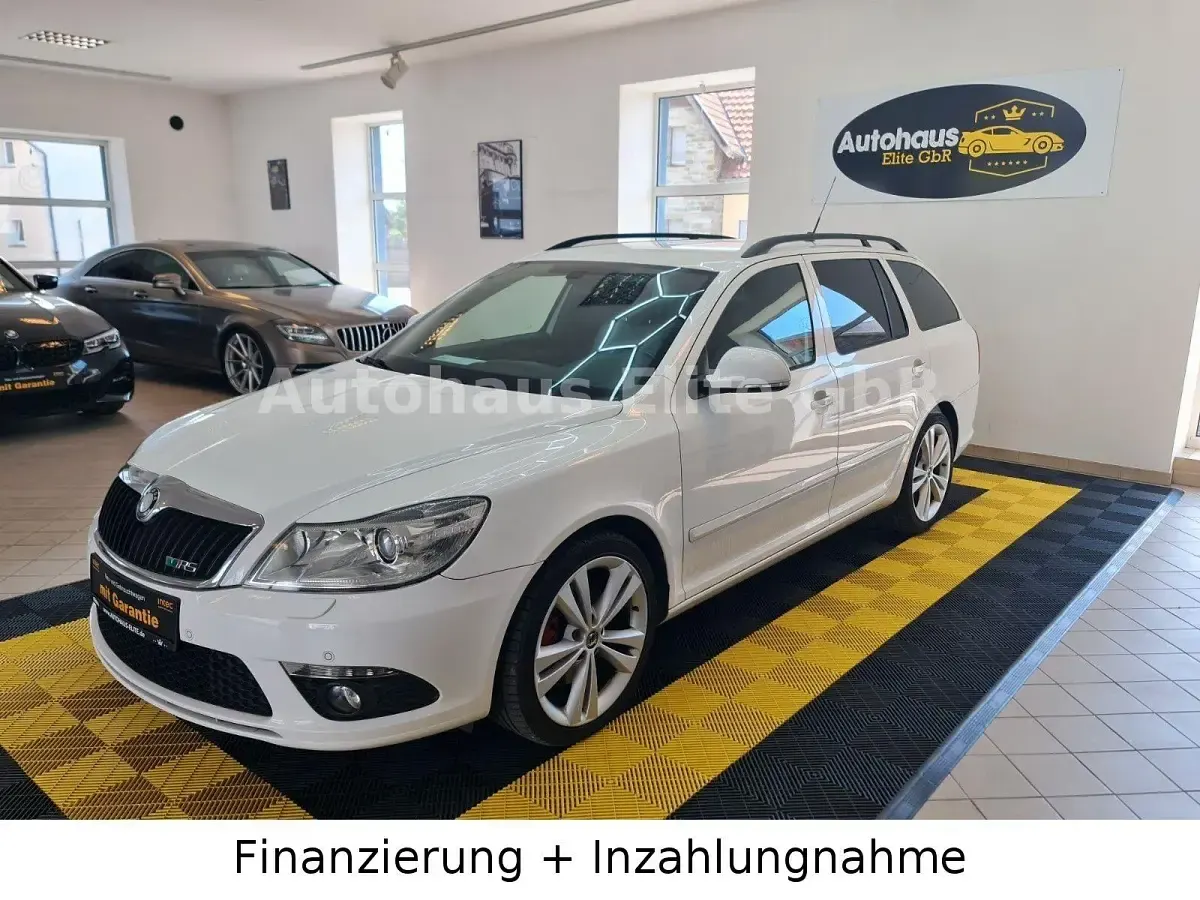 Gebraucht Skoda Octavia RS 200 PS (147 kW) 2010 Weiß Kombi