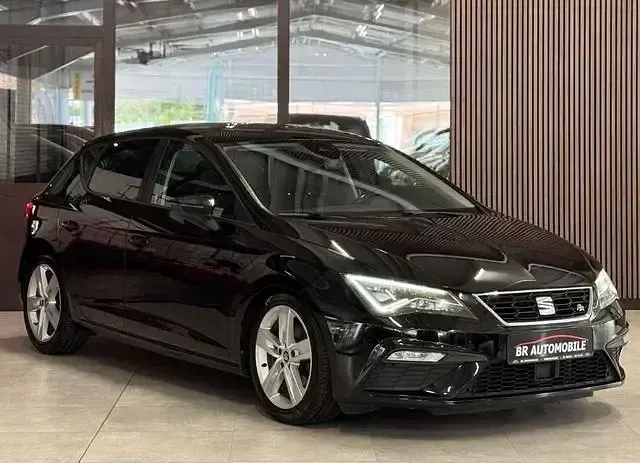 Usata Seat Leon FR 150 CV (110 kW) 2017 Nero Berlina