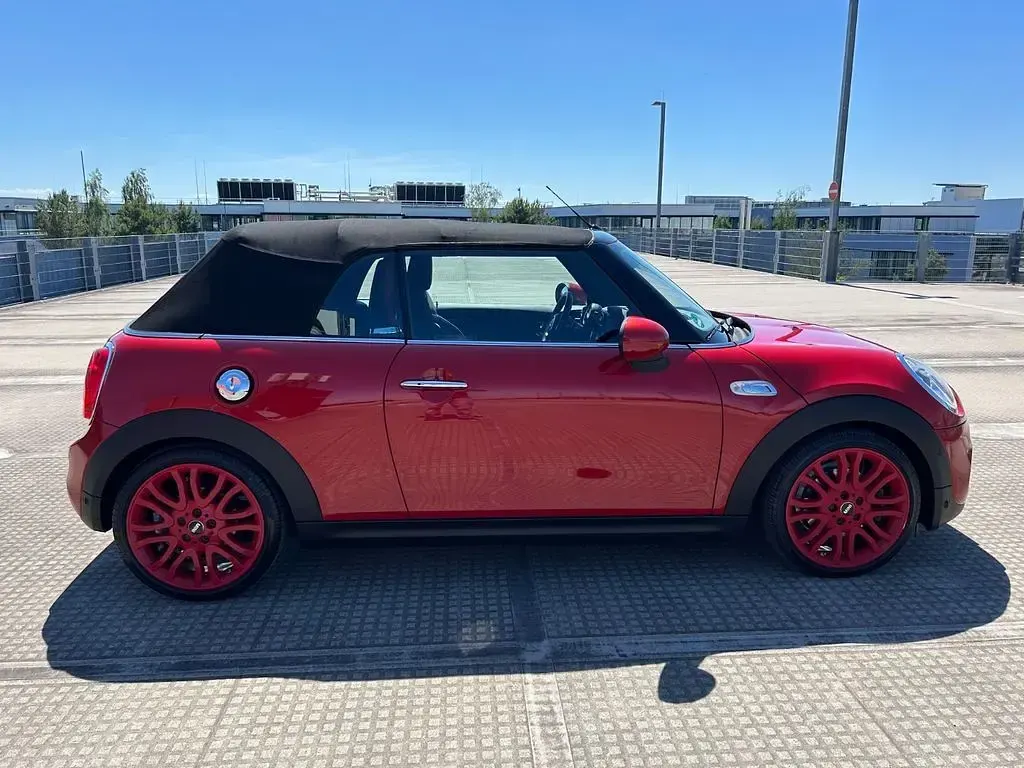 Usata Mini Cooper S Cabriolet 192 CV (141 kW) 2017 Rosso Cabrio