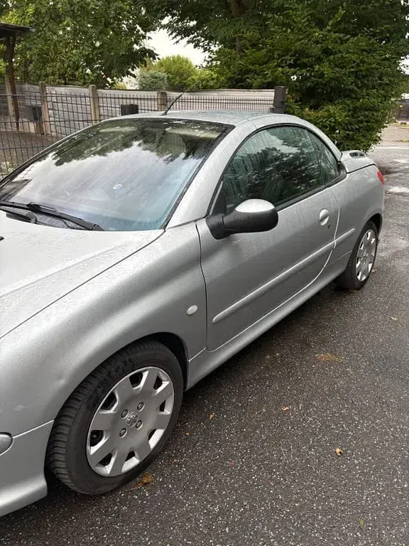 Gebraucht Peugeot 206 CC Platinum 109 PS (80 kW) 2004 Silber Cabrio