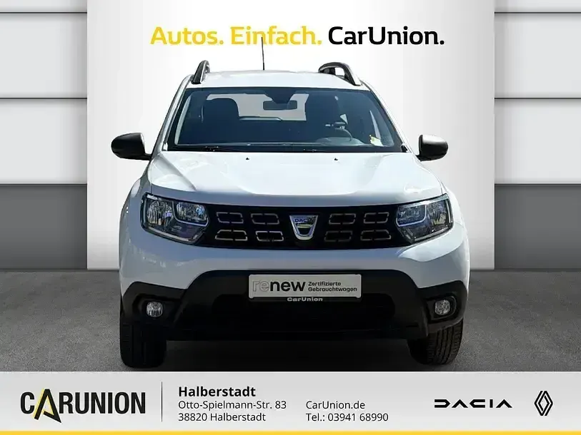 Gebraucht Dacia Duster Comfort 114 PS (83 kW) 2019 Arktisweiß SUV