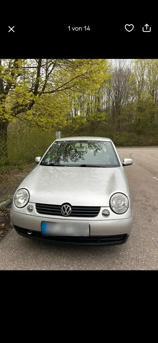 Gebraucht VW Lupo Edition 60 PS (44 kW) 2001 Grau Kleinwagen