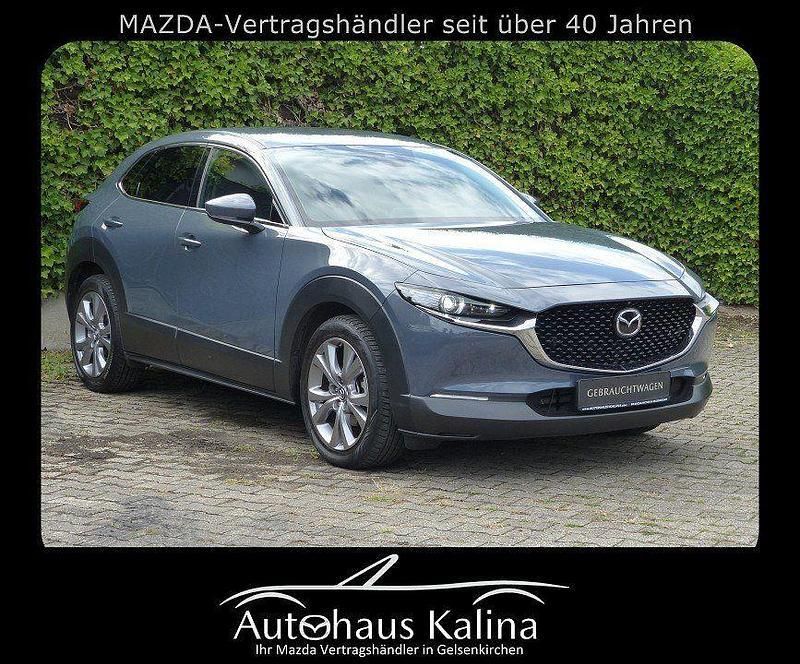 Polymetal gray Gebraucht 2021 Mazda CX-30 Selection SUV | 23.490 € (Fairer Preis) - Bild 1/4