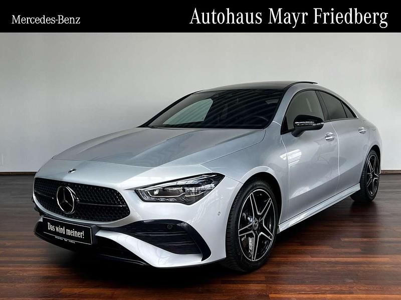 Iridiumsilber Gebraucht 2024 Mercedes CLA200 Premium Coupé | 38.389 € (Fairer Preis) - Bild 1/4