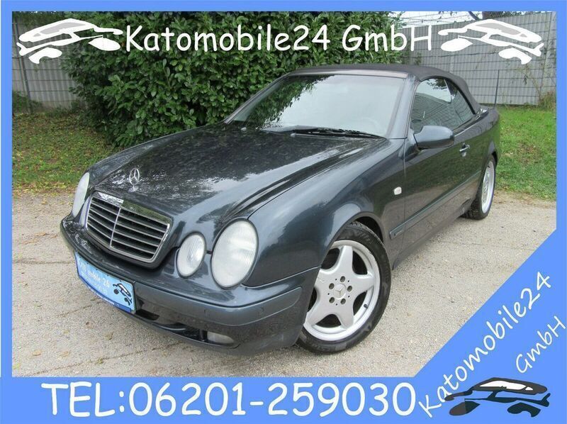 Schwarz Gebraucht 1999 Mercedes CLK320 Elegance Cabrio | 3.950 € - Bild 1/4