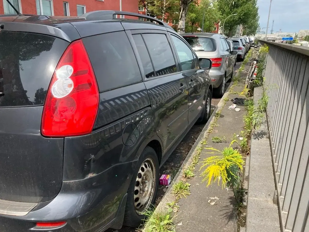 Gebraucht Mazda 5 2006 Schwarz Van / Kleinbus