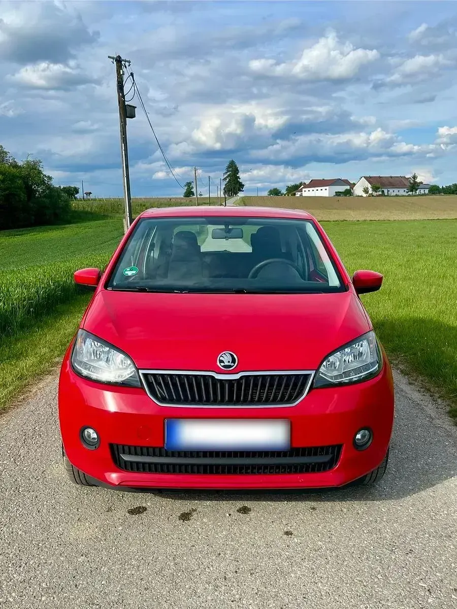 Używany Skoda Citigo 60 KM (44 kW) 2016 Czerwony Hatchback