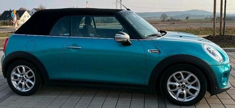 Gebraucht Mini Cooper D Cabriolet 111 PS (81 kW) 2016 Blau Cabrio
