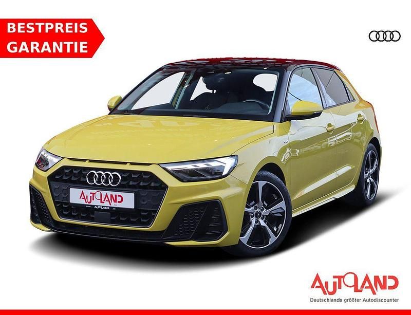 Gelb Gebraucht 2021 Audi A1 Sportback S-Line Kleinwagen | 23.950 € (Teuer) - Bild 1/4