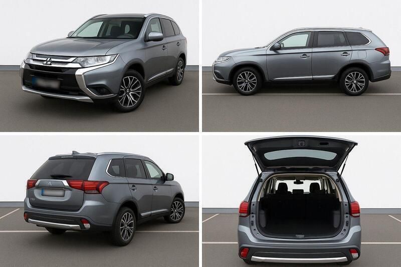 Grau Gebraucht 2016 Mitsubishi Outlander SUV | 13.700 € (Fairer Preis) - Bild 1/4