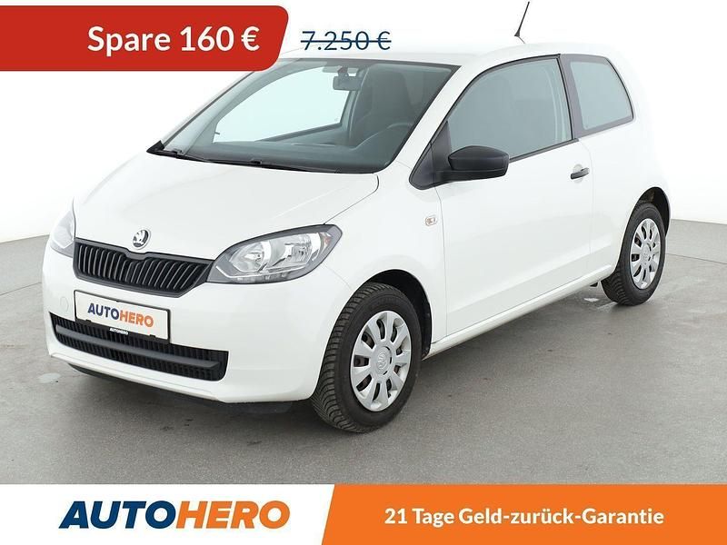 Weiß Gebraucht 2016 Skoda Citigo Cool Edition Kleinwagen | 7.090 € (Etwas zu teuer) - Bild 1/3