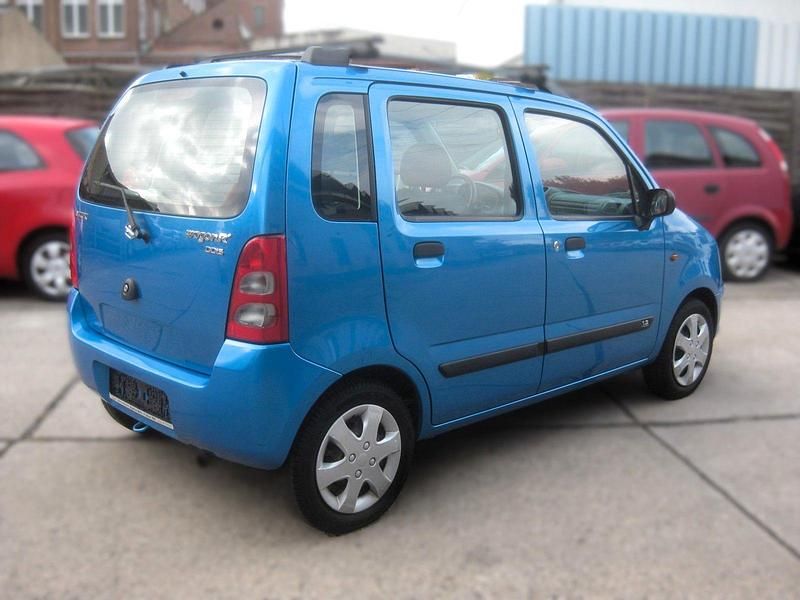 Blau Gebraucht 2004 Suzuki Wagon R+ Comfort Kombi | 2.900 € (Fairer Preis) - Bild 1/4