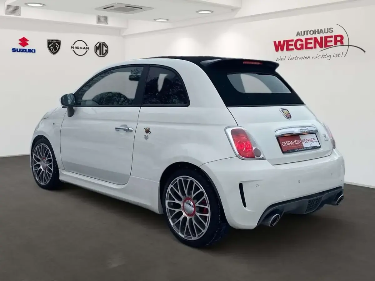 Gebraucht Abarth 595 Turismo 160 PS (117 kW) 2016 Weiß Cabrio