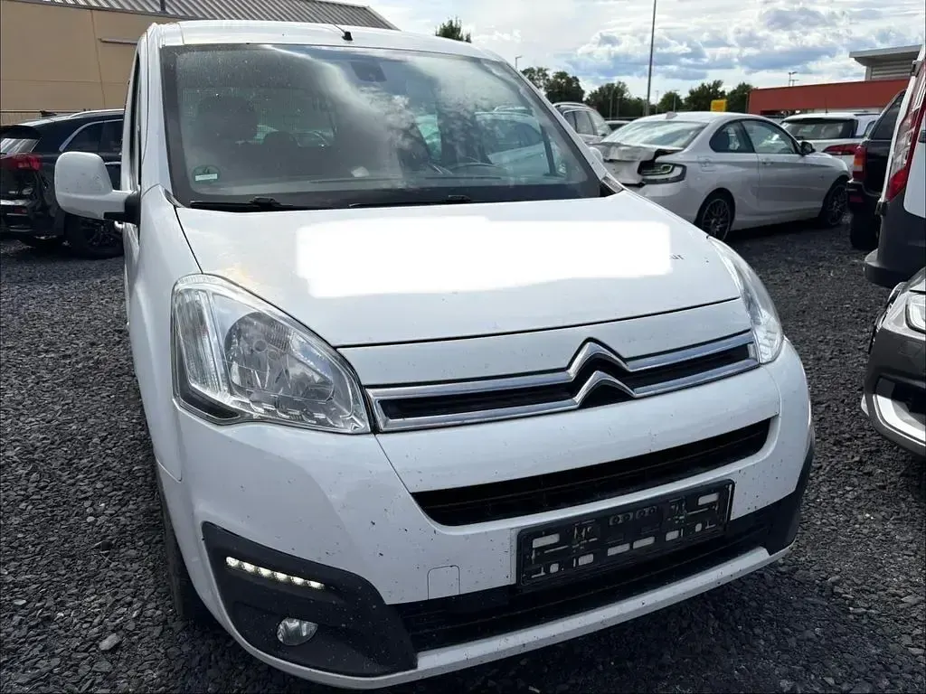 Gebraucht Citroën Berlingo 99 PS (72 kW) 2016 Weiß Van / Kleinbus