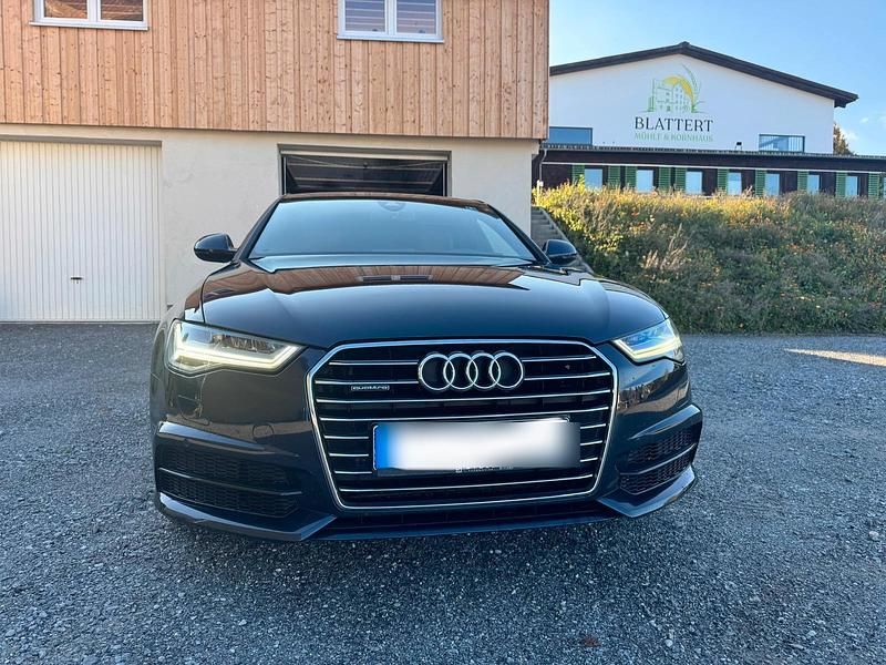 Blau Gebraucht 2018 Audi A6 Limousine | 20.400 € (Fairer Preis) - Bild 1/4