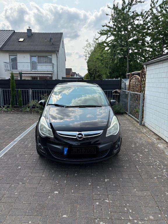 Schwarz Gebraucht 2011 Opel Corsa Limousine | 1.750 € (Superpreis) - Bild 1/4