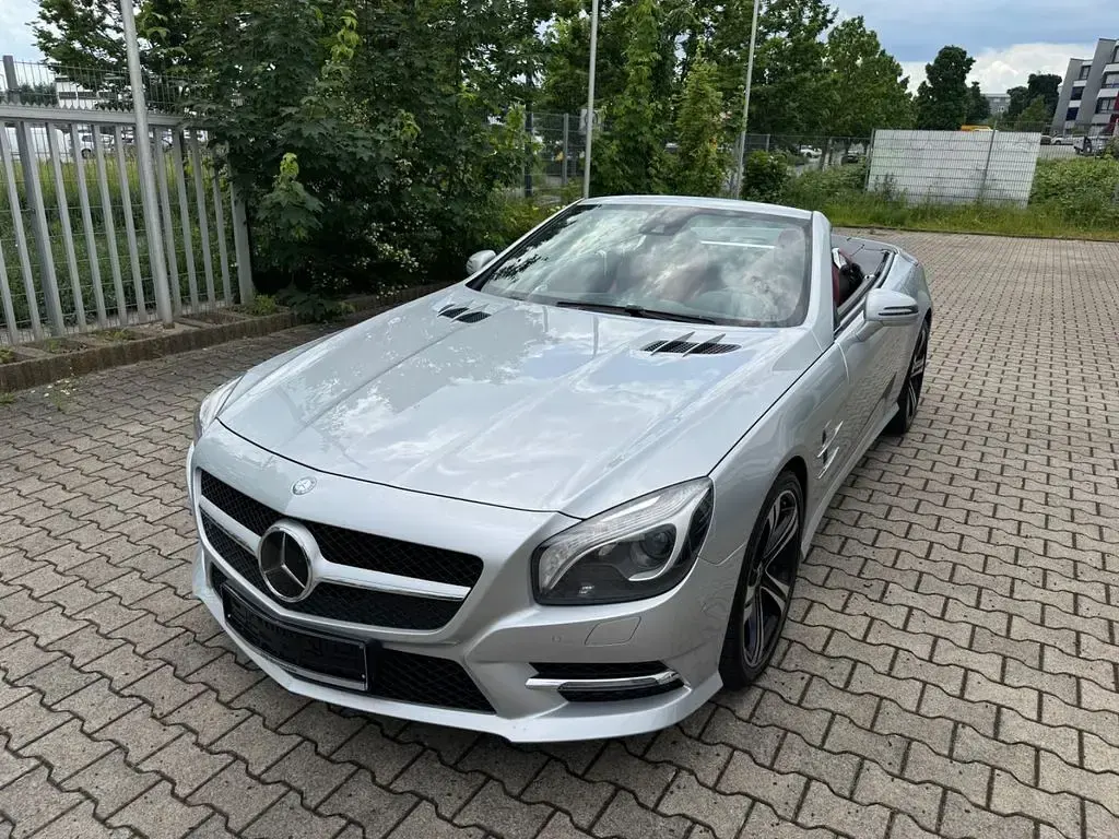 Gebraucht Mercedes SL500 AMG 435 PS (319 kW) 2013 Silber Cabrio