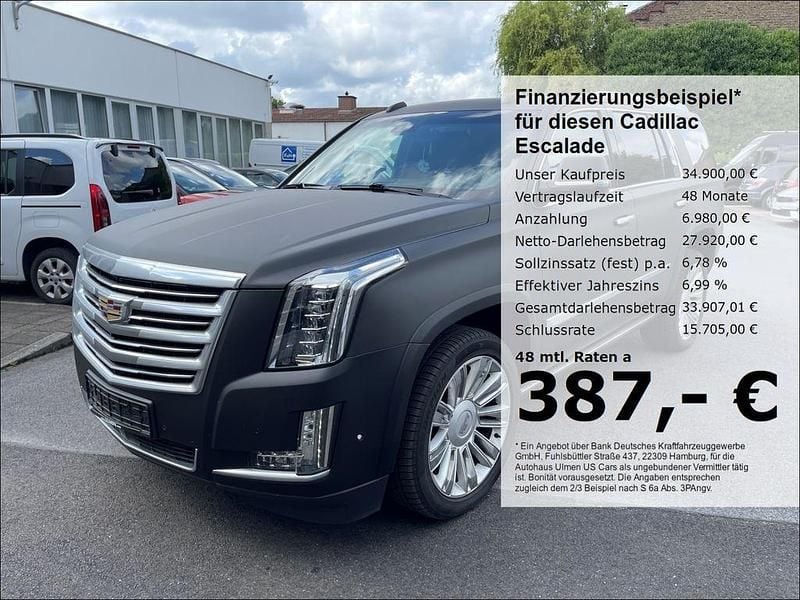 Gebraucht Cadillac Escalade 426 PS (313 kW) 2017 Weiss SUV