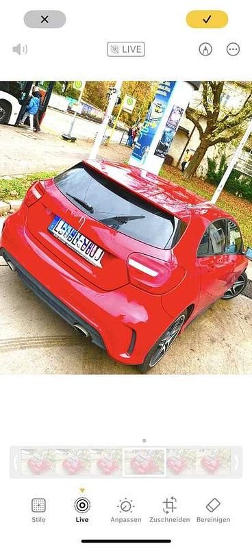 Gebraucht Mercedes A200 156 PS (114 kW) 2014 Rot Kleinwagen